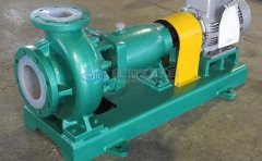 介質密度大小對襯氟離心泵揚程流量功率