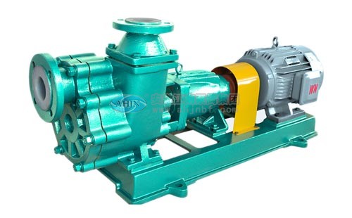 氟塑料自吸泵平穩運行